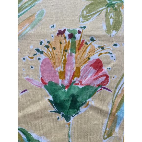 Brunschwig & Fils "Tahiti" fabric flowers and fruits vintage swatch 28 х 36 - Picture 3 of 6